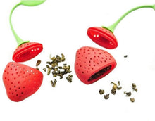 Load image into Gallery viewer, Strawberry Design Loose Tea Leaf Strainer