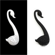 Load image into Gallery viewer, Swan Spoon Tea Strainer Infuser Teaspoon Filter