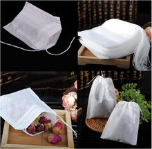 Load image into Gallery viewer, Empty Tea Bags With String Heal Seal Filter Paper